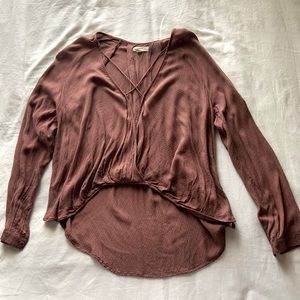 Long sleeve blouse
